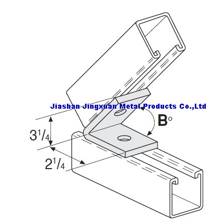 2 Hole Open Angle Connector